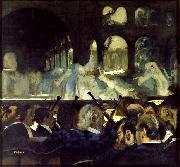Edgar Degas The Ballet Scene from Meyerbeer's Opera USA oil painting artist